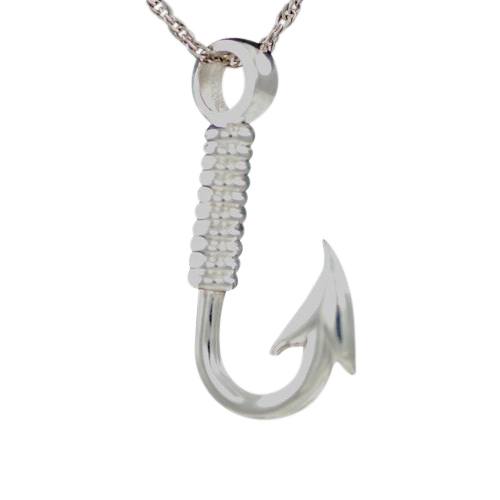 Fishing Hook Keepsake Pendant III